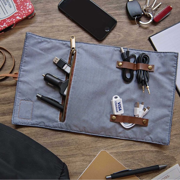 Origaudio Presidio Collection X Google Ruckman Roll Cord Tech/Jewelry Organizer - Picture 1 of 7